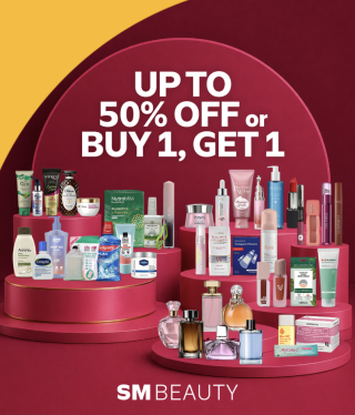 Up to 50% OFF or Buy 1, Get 1